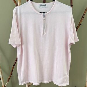 Knitworks Light Pink Short Sleeve Women’s sweater Tee